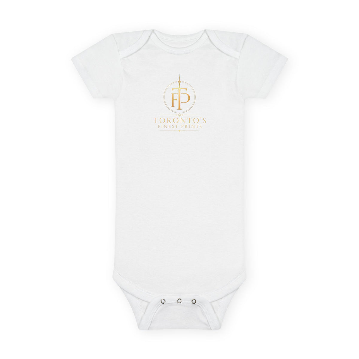 Custom Organic Baby Onesie – Personalized Logo Baby Bodysuit | Send Your Design