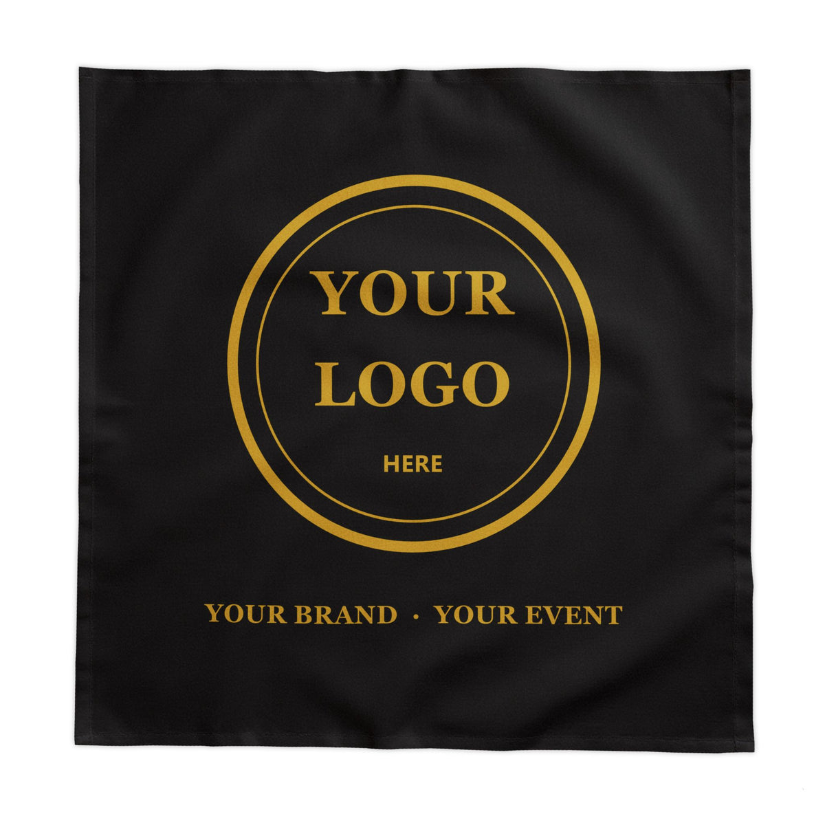 Custom Logo Tablecloth – Printed Tablecloth for Trade Shows, Events & Weddings