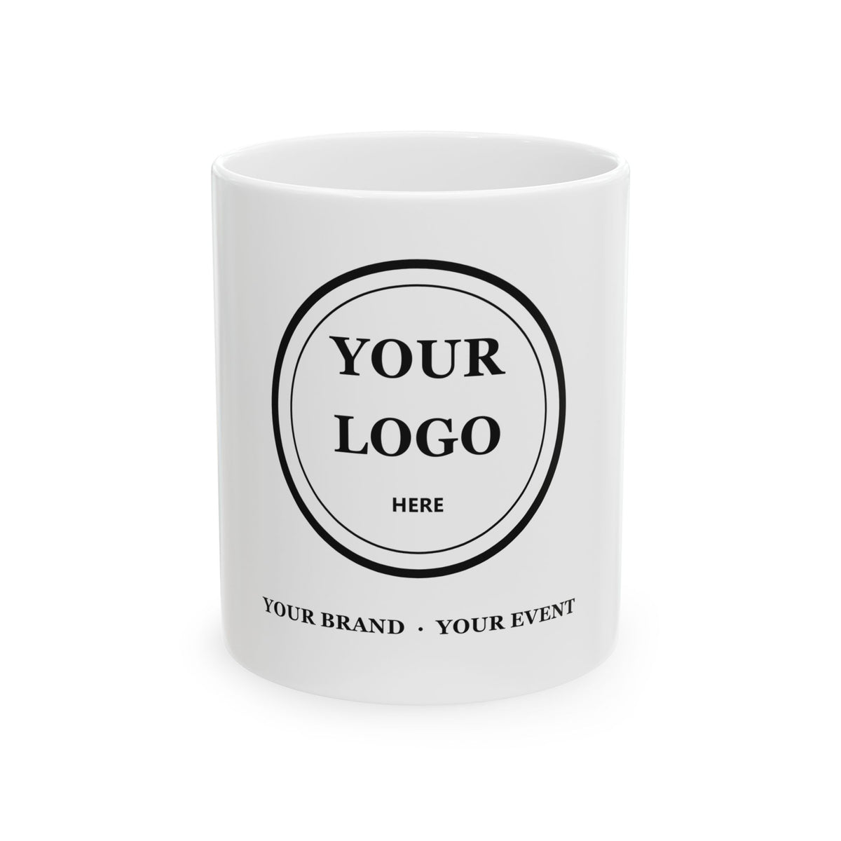 Custom Logo Coffee Mug – Personalized 11oz & 15oz Ceramic Mug for Business Gifts