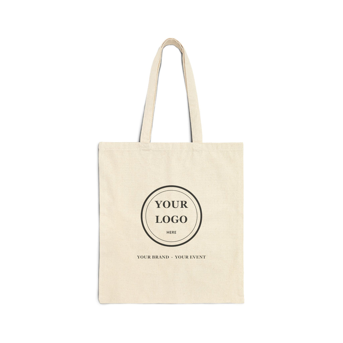 Custom Logo Tote Bag – Printed Canvas Tote for Events, Trade Shows & Businesses