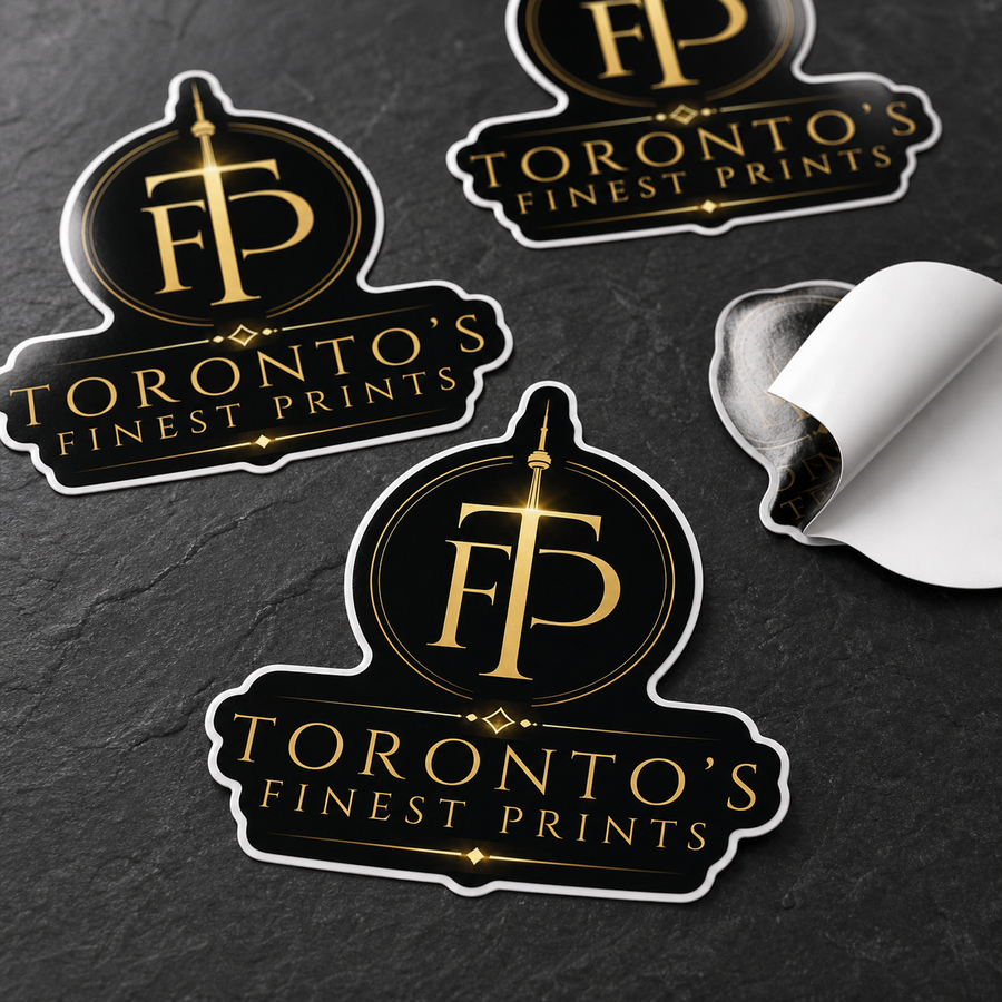 Die-Cut Stickers custom printing product from Toronto's Finest Print