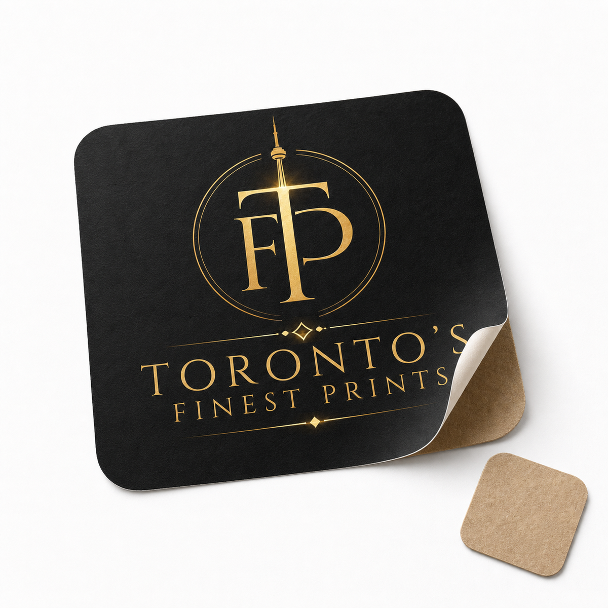 Toronto's Finest Prints eco-friendly paper stickers