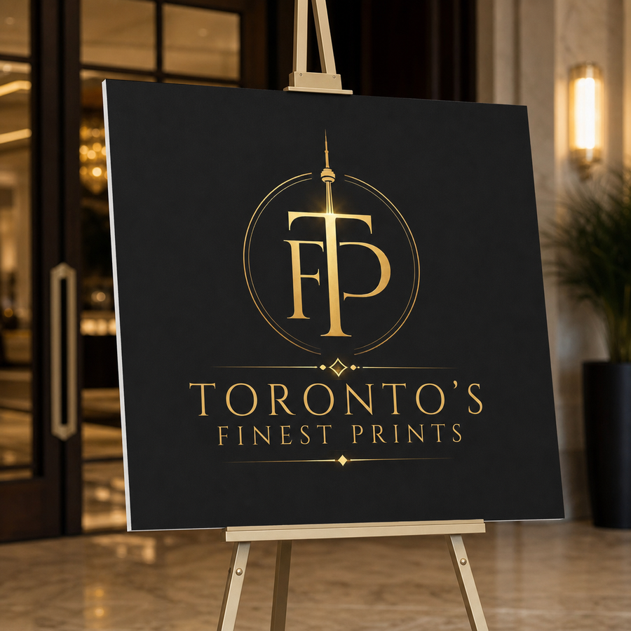 Foam Board Signs custom printing product from Toronto's Finest Print