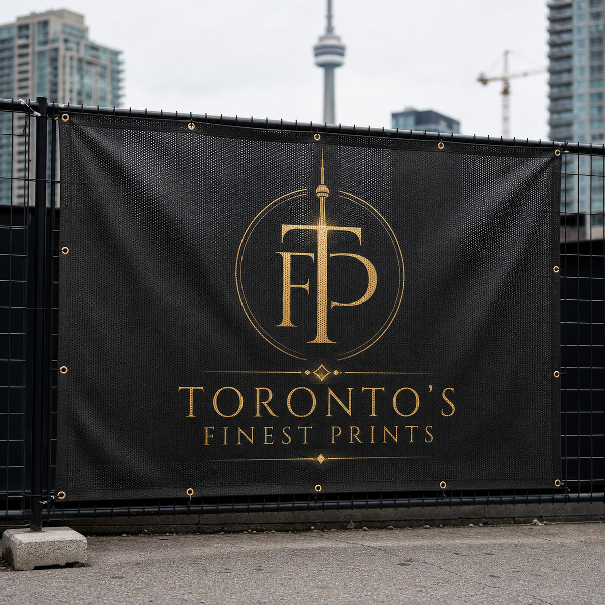 Mesh Banners custom printing product from Toronto's Finest Print