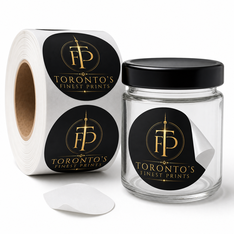 Toronto's Finest Prints removable roll labels