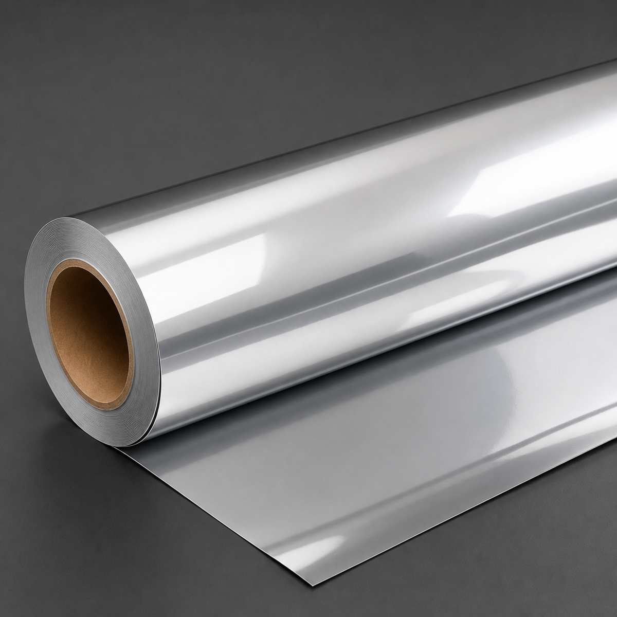 Silver Chrome Vinyl Roll custom printing product from Toronto's Finest Print