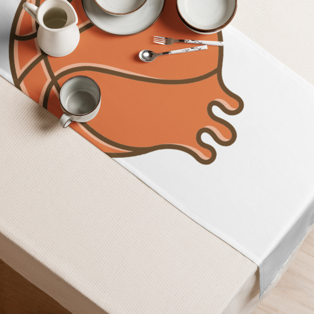 Custom printed table runner – upload your design