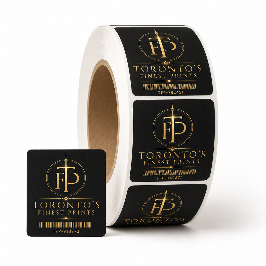 Toronto's Finest Prints variable-data labels