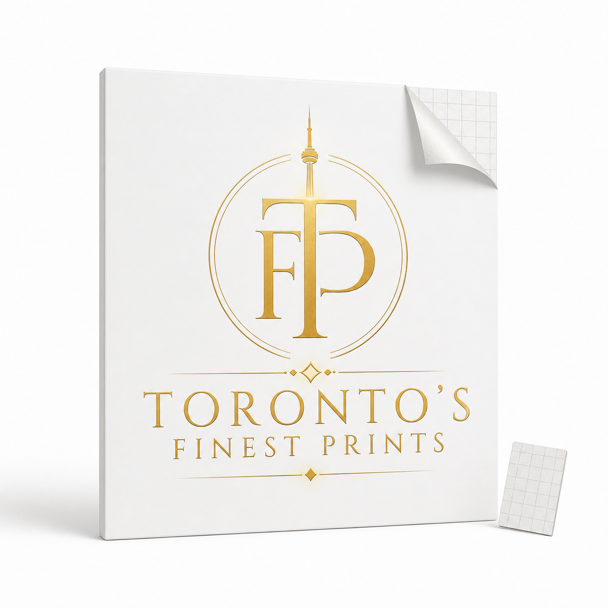 Toronto's Finest Prints custom wall and logo decal product sample